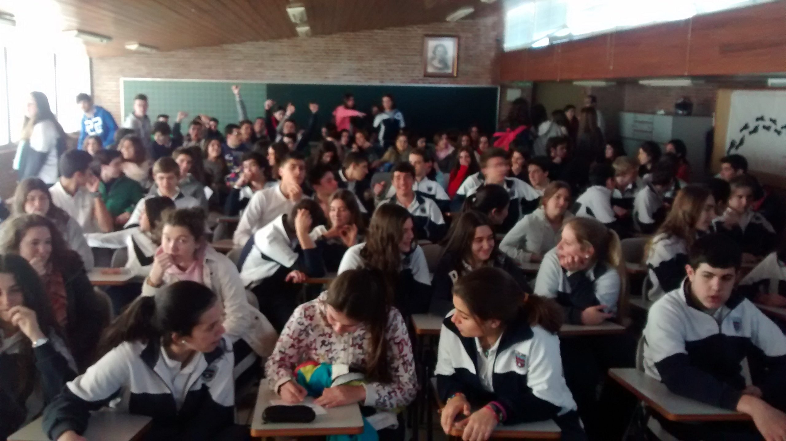 Jornada de Orientación en el colegio Bética Mudarra, 5 marzo 2015.