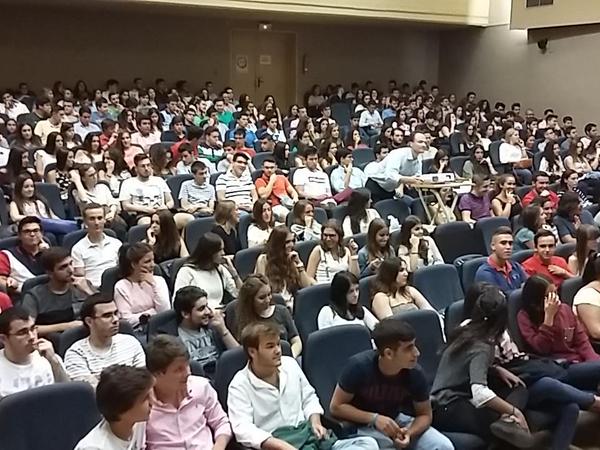 XV Jornada Informativa para Estudiantes de nuevo ingreso en la Faculdad de Derecho y ADE, Universidad de Córdoba. (9 de septiembre 205)