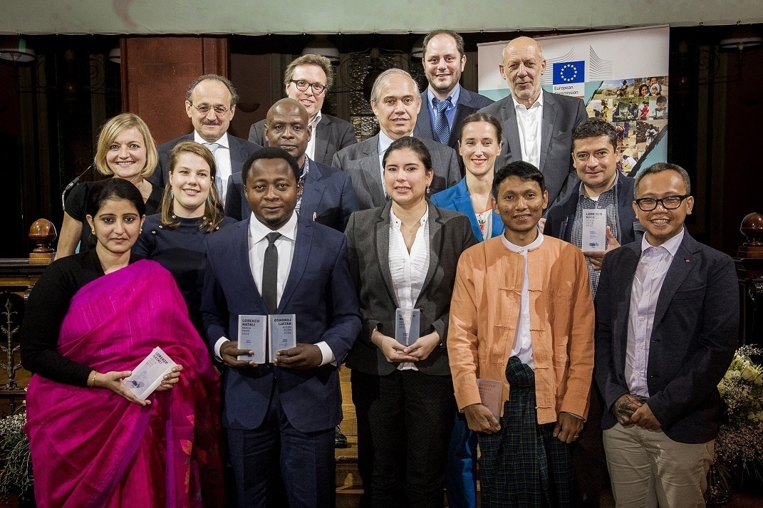 La Comisión Europea otorga el Premio Lorenzo Natali a periodistas por sus trabajos en materia de desarrollo.