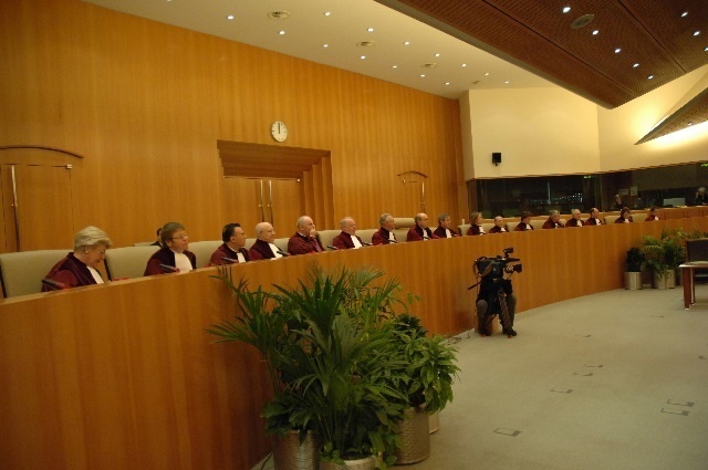 Prácticas en el Tribunal de Justicia de la Unión Europea.