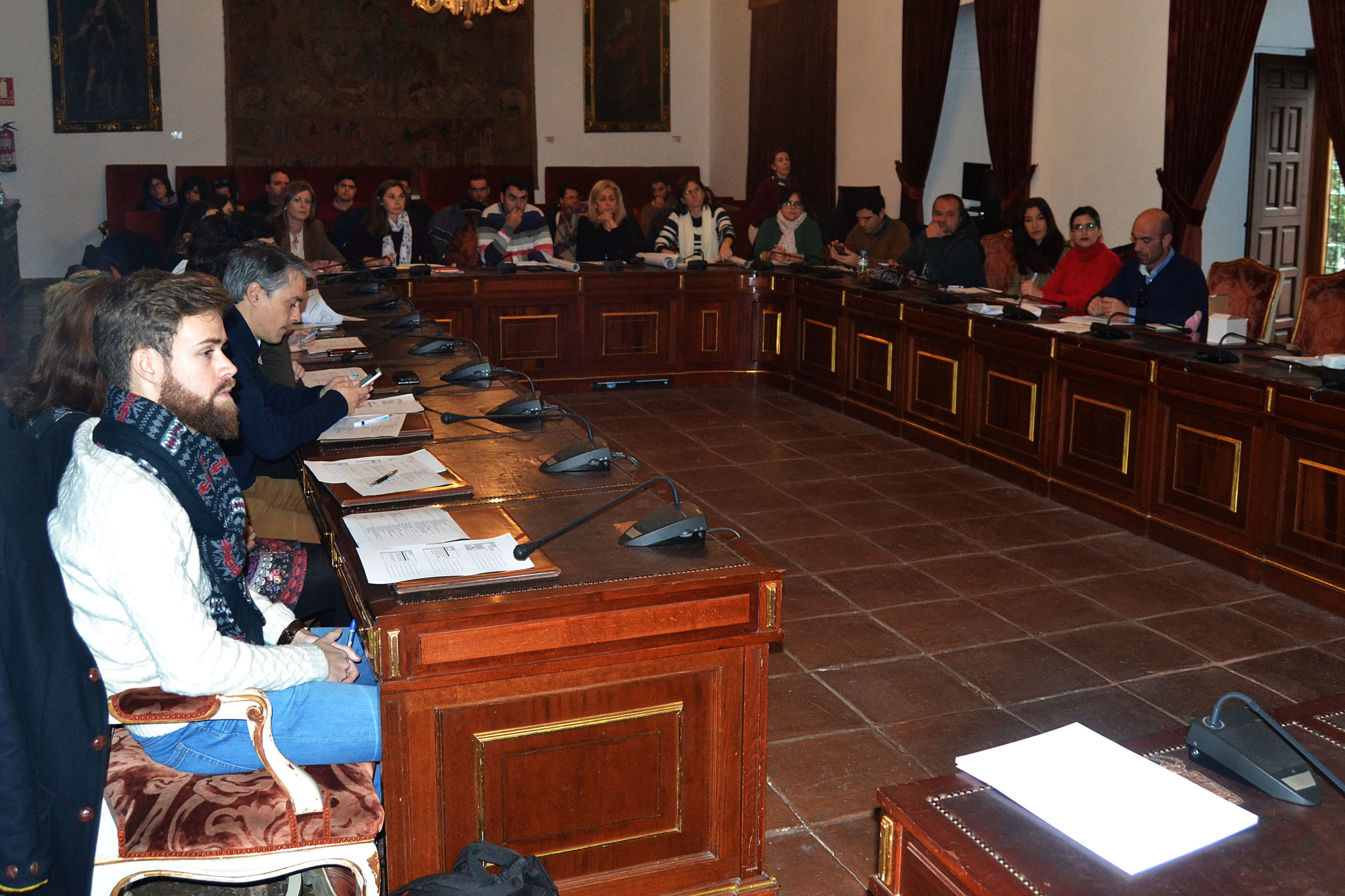 Reunión Concejales y técnicos de juventud, 31 de enero de 2017.