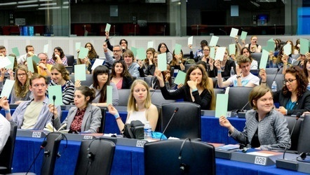 Evento Europeo de la Juventud 2018. Parlamento Europeo.