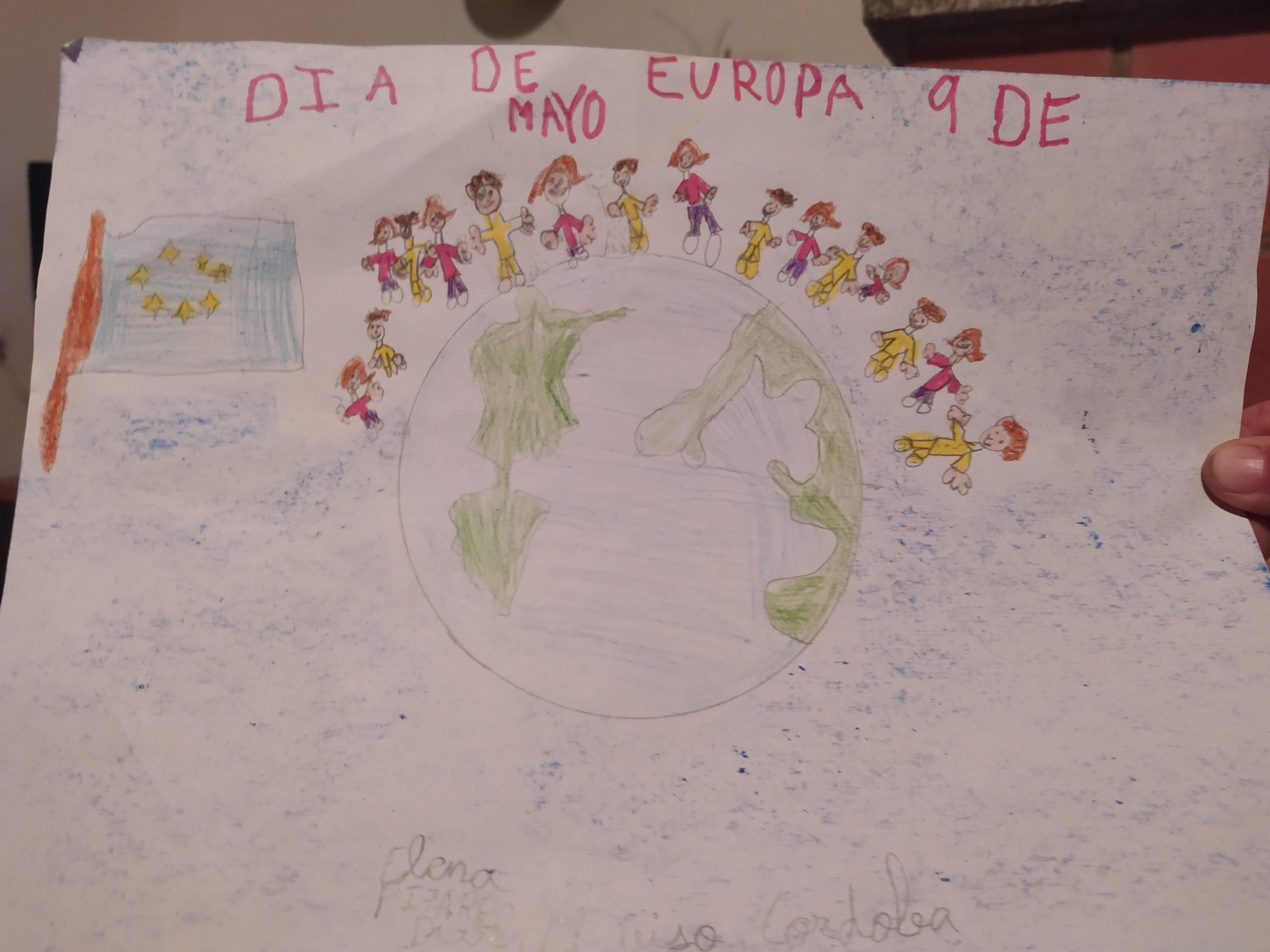 Concurso Día Europa: Dibujo Europa desde casa (1ª parte)