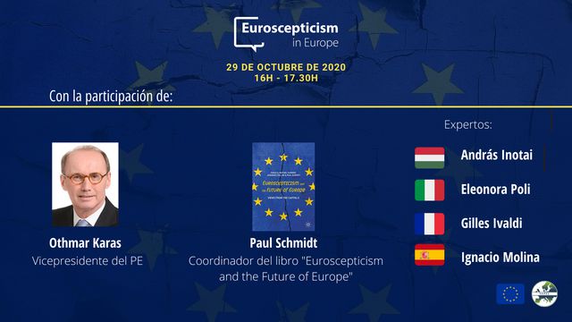 Debate online «Euroescepticismo y el futuro de Europa» – 29 de octubre a las 16h