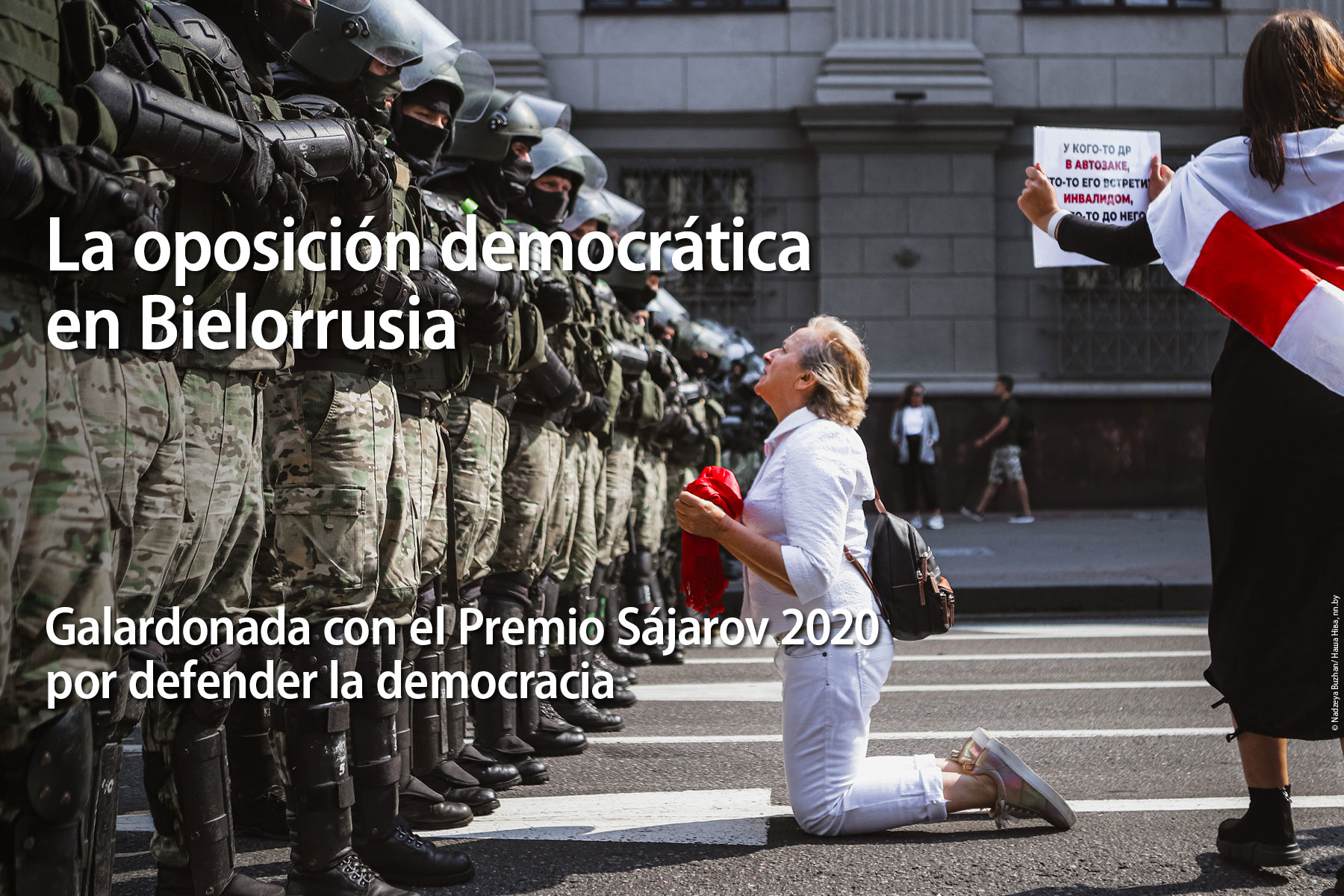 La oposición democrática de Bielorrusia, Premio Sájarov 2020