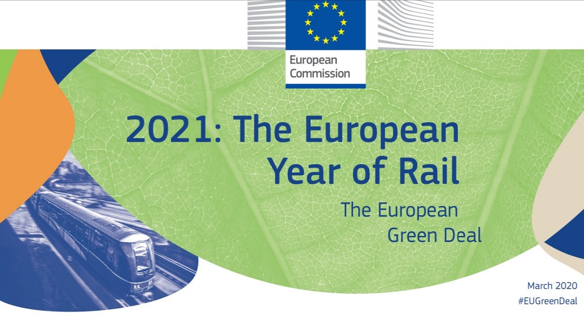 El Consejo y el Parlamento Europeo alcanzan un acuerdo informal para designar el 2021 como Año Europeo del Ferrocarril