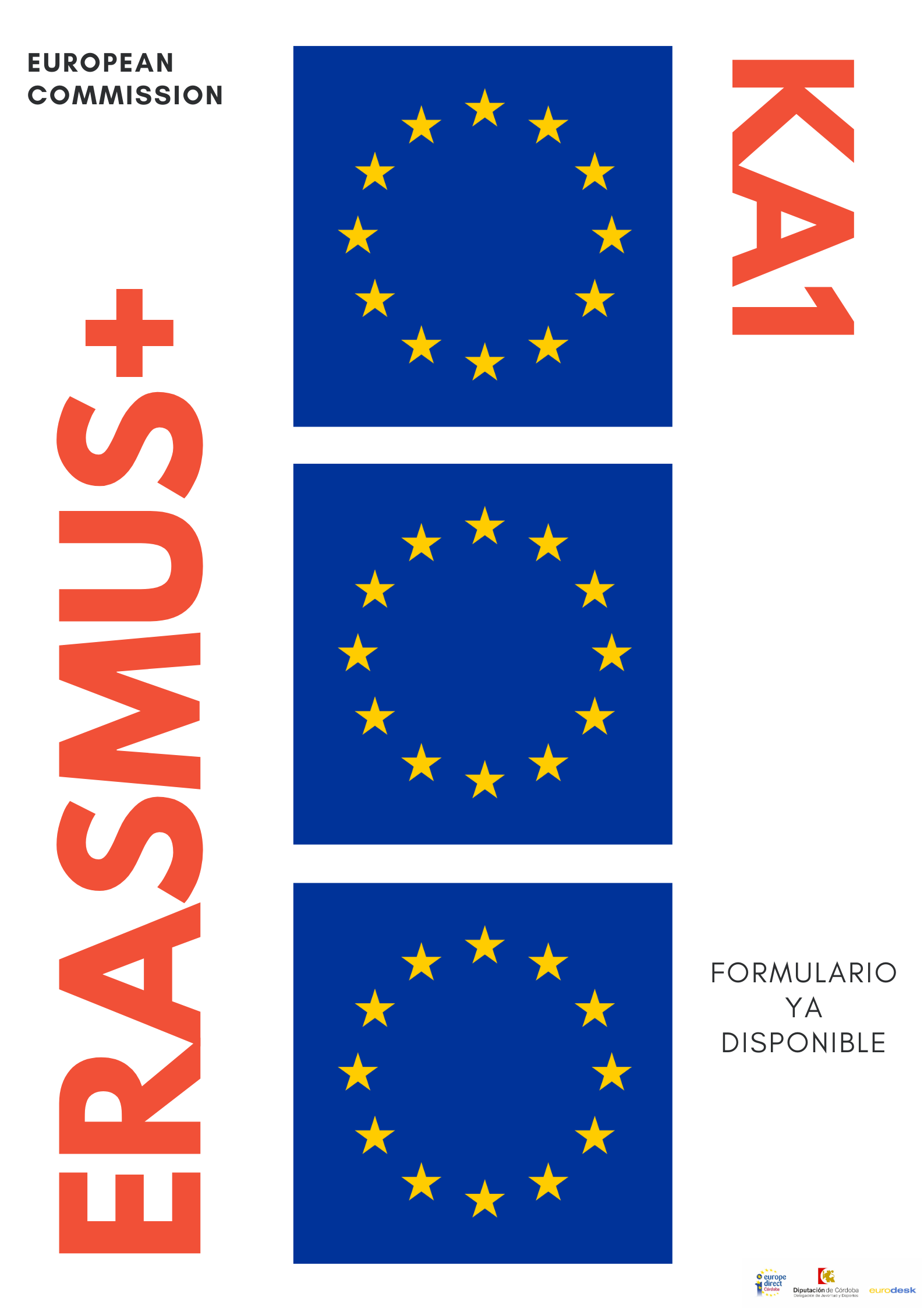 Habilitados los nuevos formularios de la KA1, del Programa Erasmus+ 2021-2027