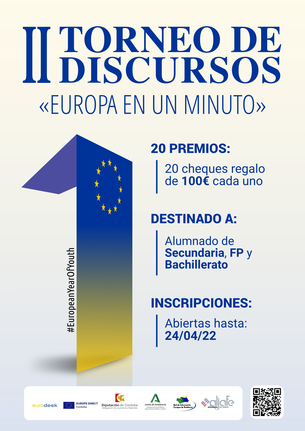 II Torneo de discursos «Europa en un minuto»