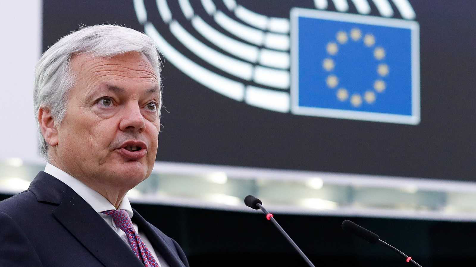 Este miércoles, rueda de prensa del comisario de Justicia, Reynders, para hacer balance del seguimiento de los resultados del diálogo estructurado acerca de la aplicación de la recomendación formulada en los informes sobre el Estado de Derecho de 2022 y 2023 en relación con el Consejo General del Poder Judicial español.