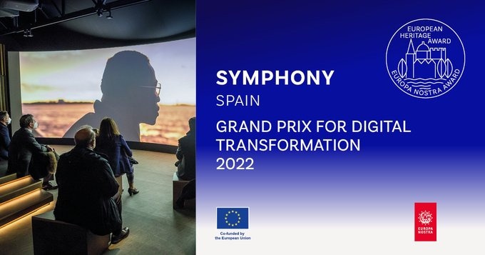 El proyecto “Symphony: música y realidad virtual” desarrollado en España es uno de los ganadores del premio de patrimonio 2022 más importante de Europa