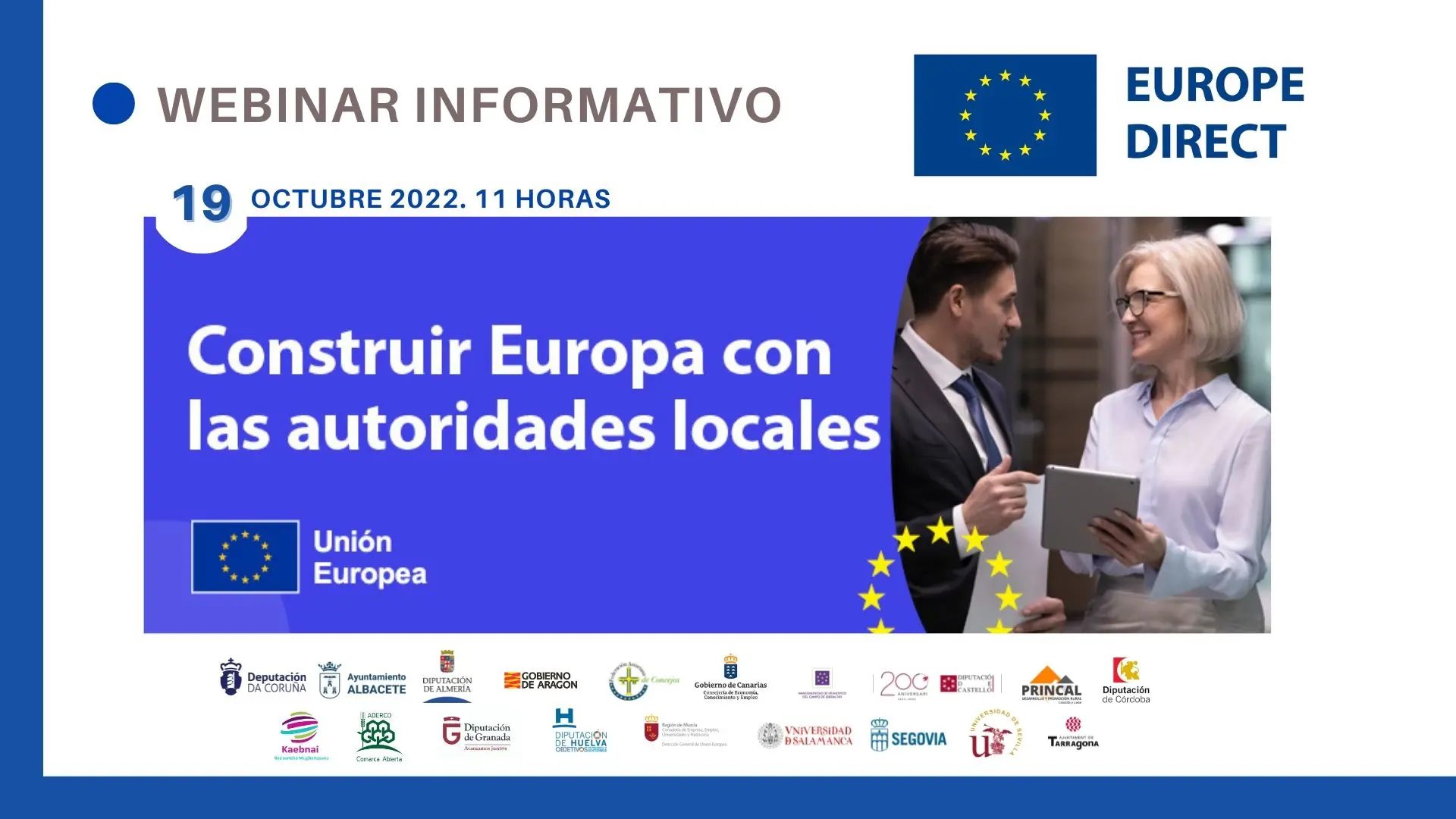 Campaña “Construir Europa con las autoridades locales”