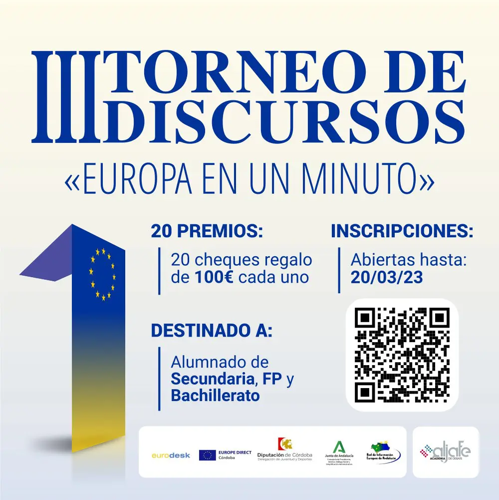 III TORNEO DE DISCURSOS EUROPE DIRECT CÓRDOBA