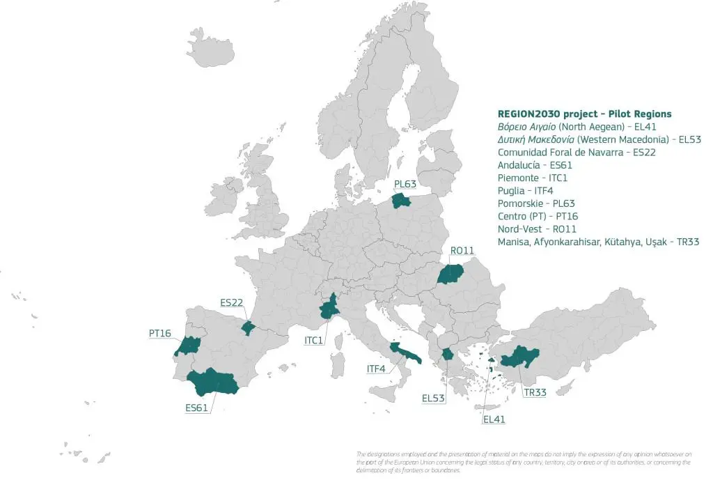 Navarra y Andalucía participan en el «REGIONS2030», proyecto vinculado a los Objetivos de Desarrollo Sostenible