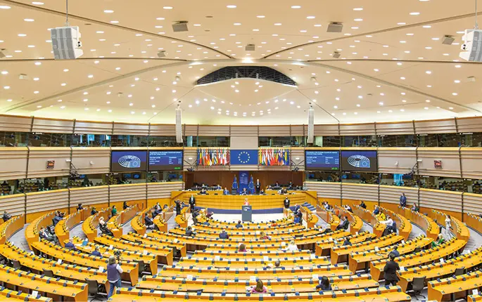 Ceremonia de entrega de Premio del Público LUX 2023 en Bruselas