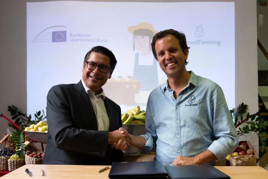 InvestEU: El BEI y CrowdFarming firman un acuerdo de financiación para promover una cadena agroalimentaria sostenible y apoyar la agricultura ecológica en Europa