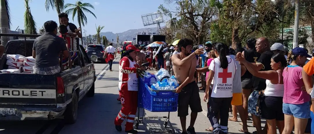 México: la UE destina 1,3 millones de euros de ayuda humanitaria tras ver los efectos del huracán Otis