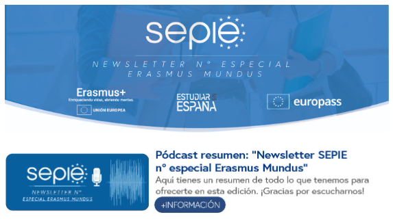 Newsletter SEPIE nº especial: Erasmus Mundus. ¡Celebramos el 20º aniversario!