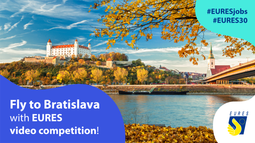 ¡Participa en el concurso de vídeo EURES30 y gana un viaje a Bratislava!