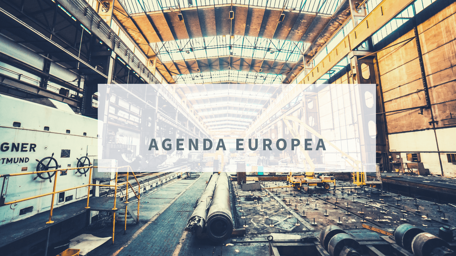 AGENDA EUROPEA del 8 al 15 de julio de 2024