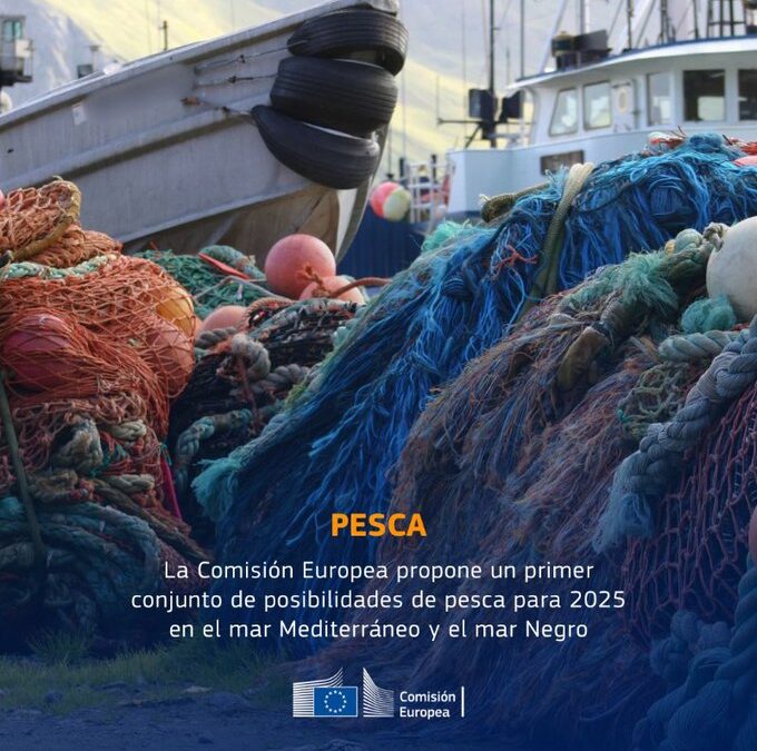 La Comisión propone un primer conjunto de posibilidades de pesca para 2025 en el mar Mediterráneo y el mar Negro.