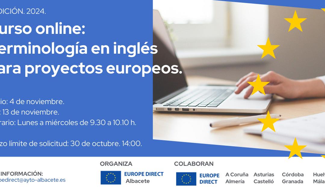 Curso «Terminología en Inglés para Proyectos Europeos». II Edición.