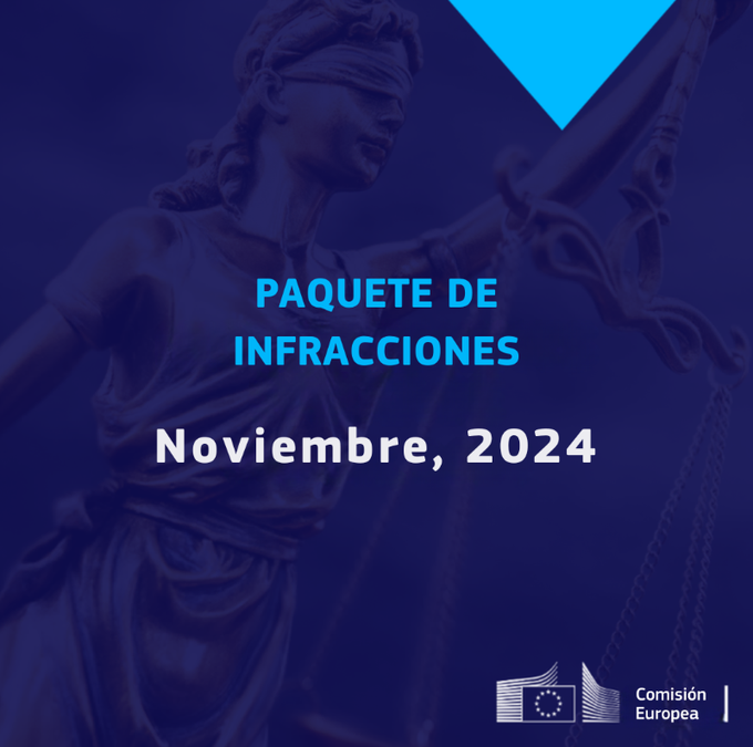 Paquete de procedimientos de infracción de noviembre: principales decisiones para España.