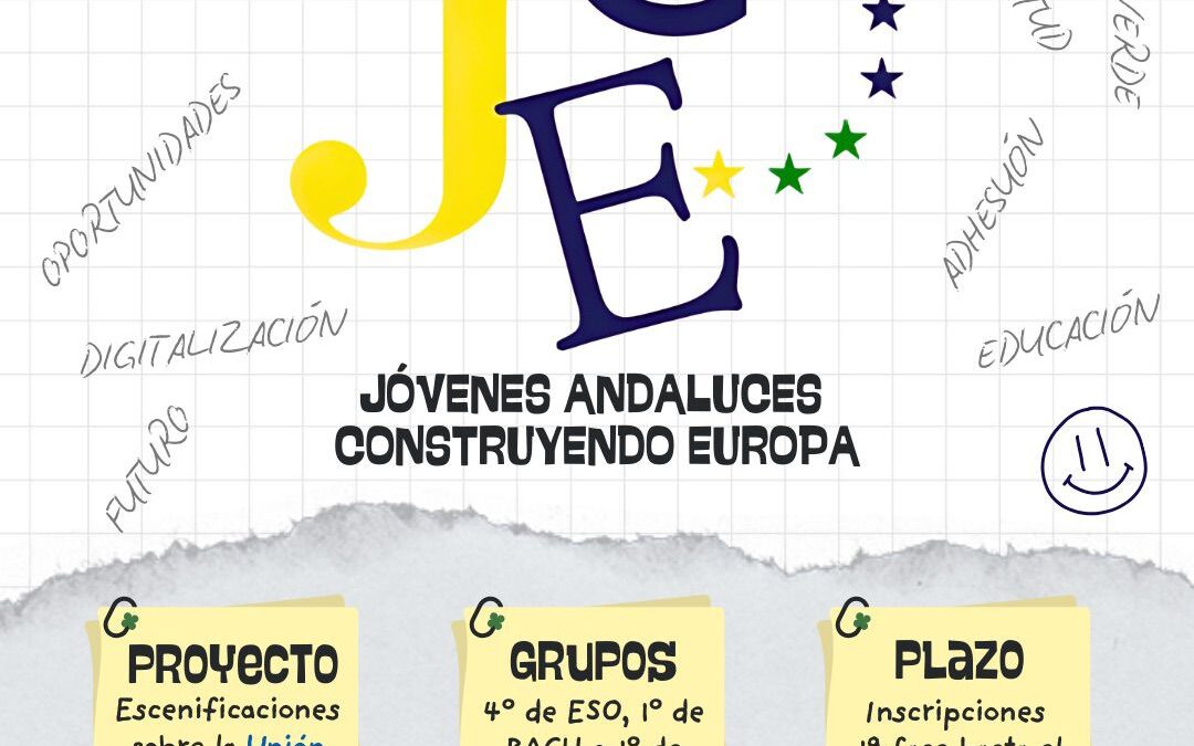 XIX Edición del Premio Escolar de la Red de Información de Andalucía 2025. Jóvenes Andaluces Construyendo Europa- JACE.