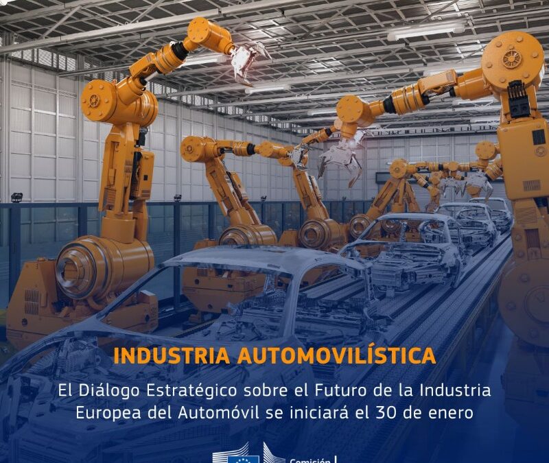 El diálogo estratégico sobre el futuro de la industria automovilística europea se iniciará el 30 de enero.